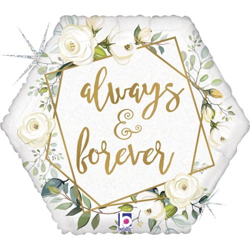 18 Μπαλόνι Γεωμετρικό 'Αlways - Forever'
