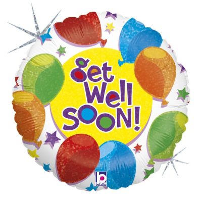 18 Μπαλόνι Get Well balloons & stars