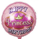 18 Μπαλόνι Happy Birthday Πριγκίπισσα