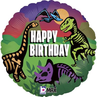 18 Μπαλόνι Jurassic Birthday δεινόσαυροι