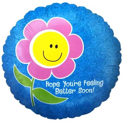 18 Μπαλόνι Λουλούδι Hope feeling better