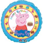 18 Μπαλόνι Peppa Pig Happy Birthday
