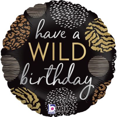 18 Μπαλόνι Wild Birthday