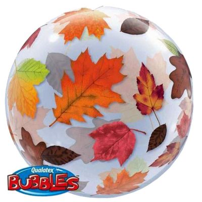 22 Bubble Μπαλόνι Φθινοπωρινά φύλλα