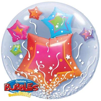 22 Μπαλόνι Bubble Αστέρια Celebration