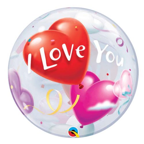 22 Μπαλόνι Bubble 'I Love You'
