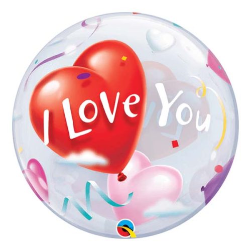 22 Μπαλόνι Bubble 'I Love You'