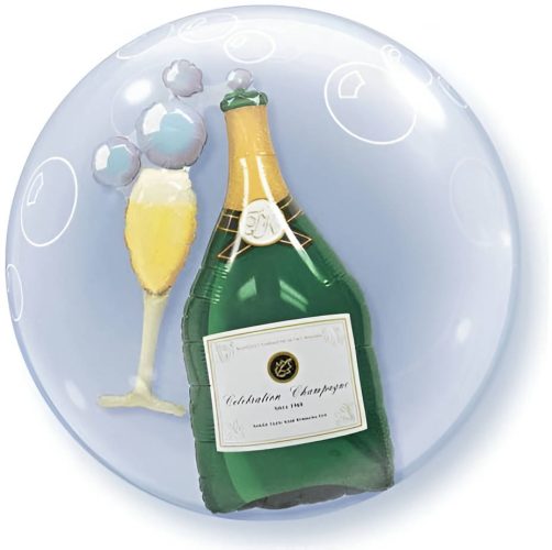 22 Μπαλόνι Bubble Ποτήρι Σαμπάνιας