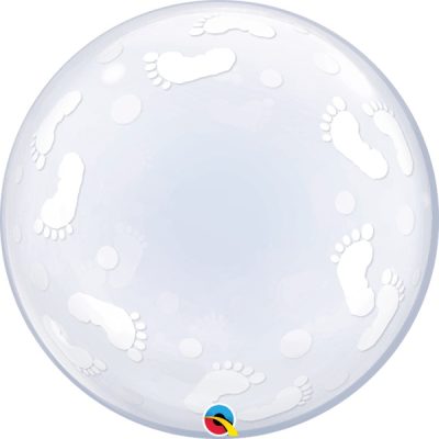 24 Μπαλόνι Bubble πατουσάκια μωρού