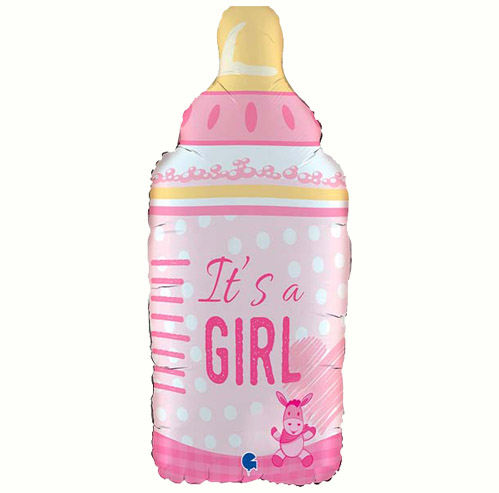 25 Μπαλόνι γέννησης Μπιμπερό It's a Girl
