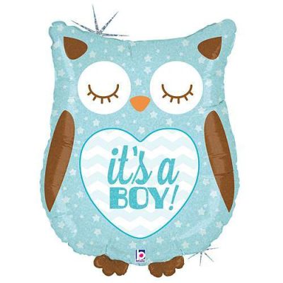 26 Μπαλόνι γέννησης Κουκουβάγια Βoy