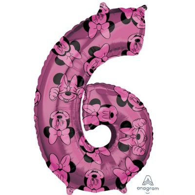 26 Μπαλόνι Minnie Mouse Αριθμός 6