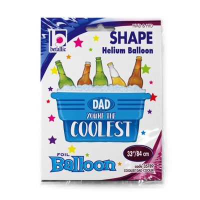 27 Μπαλόνι Coolest Dad καφάσι με μπύρες