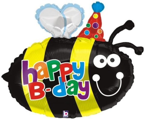 27 Μπαλόνι Μελισσούλα Happy Birthday