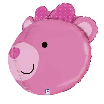 27 Μπαλόνι ροζ Αρκουδάκι τρισδιάστατο