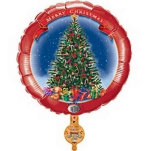32 Μπαλόνι Christmas Tree που ηχογραφεί μήνυμα