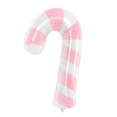 32 Μπαλόνι ροζ Candy Cane