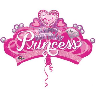 32 Μπαλόνι Στέμμα Happy Bday Princess