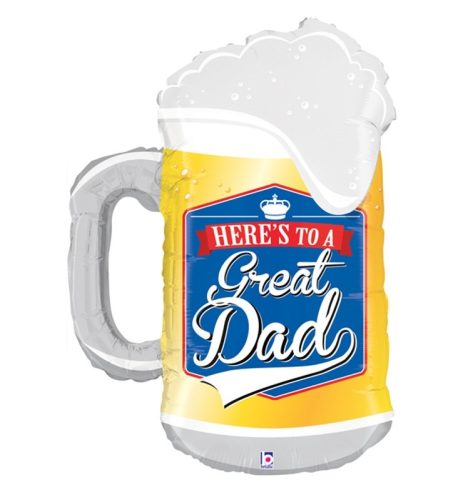 34 Μπαλόνι Great Dad Ποτήρι Μπύρας