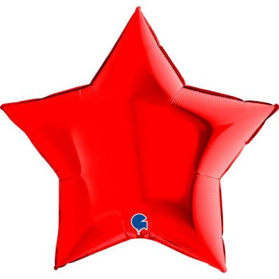36 Μπαλόνι Αστέρι κόκκινο