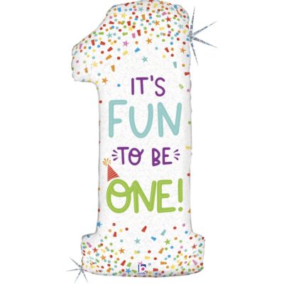 46 Τεράστιο Μπαλόνι Αριθμός 1 Fun to be One