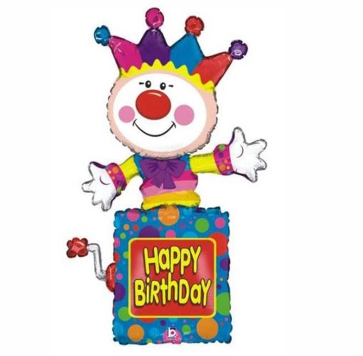 48 Μπαλόνι Ζογκλέρ Happy Birthday