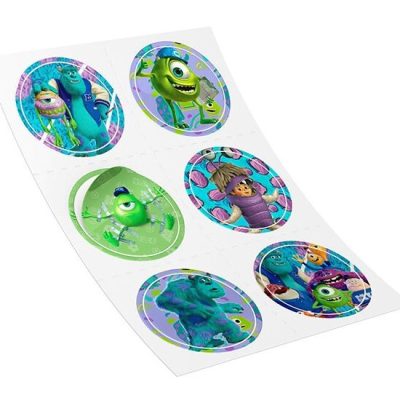 Αυτοκόλλητα Τέρατα ΑΕ (6 τεμ)