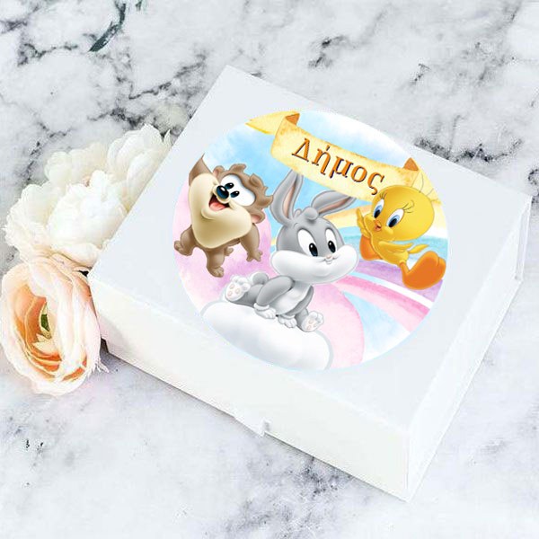 Αυτοκόλλητα με όνομα Baby Looney Tunes (6 τεμ) Αυτοκόλλητα με όνομα Baby Looney Tunes (6 τεμ)