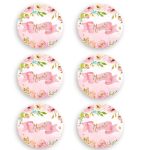 Κονκάρδες Φλοράλ (6 τεμ)