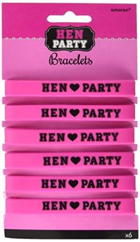 Bραχιόλια Μπάτσελορ Hen Party 6 τεμ