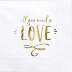 Χαρτοπετσέτες All you need is Love 20 τεμ
