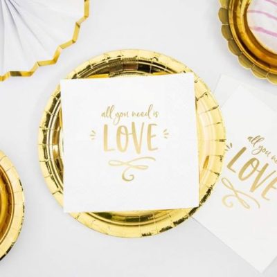 Χαρτοπετσέτες All you need is love 20 τεμ