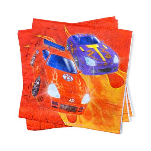 Χαρτοπετσέτες Αυτοκίνητα ράλλυ 16 τεμ