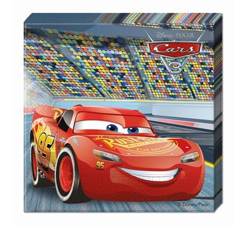 Χαρτοπετσέτες Cars 20 τεμ