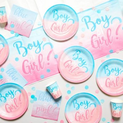 Χαρτοπετσέτες Gender Reveal 16 τεμ