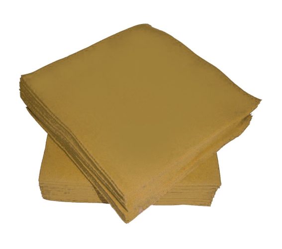 Χαρτοπετσέτες μικρές Xρυσές 20 τεμ