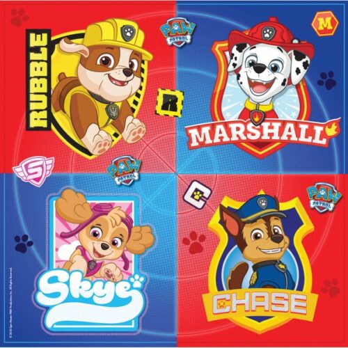 Χαρτοπετσέτες Paw Patrol 16 τεμ