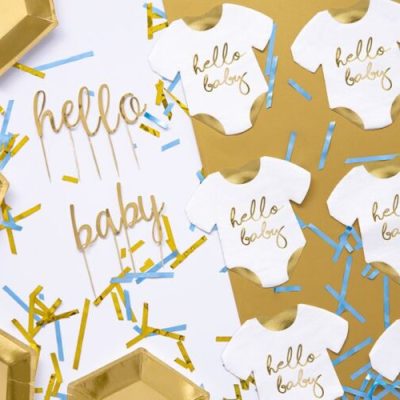 Χαρτοπετσέτες Φορμάκι μωρού Hello Baby 20 τεμ