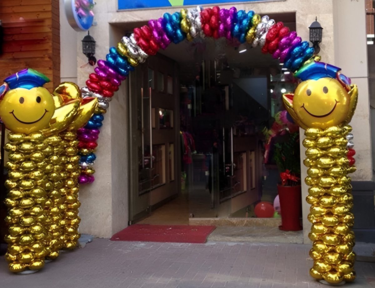 Χρυσό Foil Μπαλόνι 4πλο για γιρλάντα 40 cm