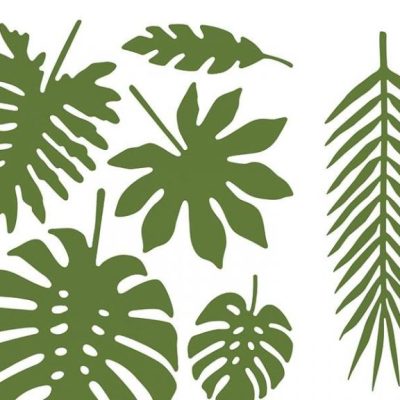 Διακοσμητικά Τροπικά φύλλα Aloha 21 τεμ