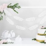 Διακοσμητική γιρλάντα με λευκά κλαδιά 20 τεμ