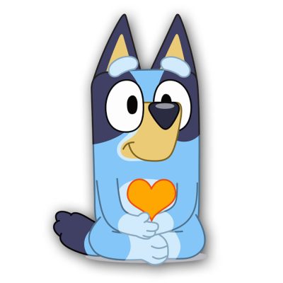 Διακοσμητική ξύλινη φιγούρα Bluey