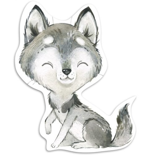 Διακοσμητική ξύλινη φιγούρα Λυκάκι