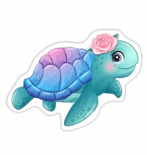 Διακοσμητική ξύλινη φιγούρα Χελωνάκι