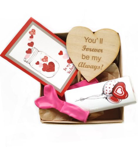 Δώρακια Βαλεντίνου σε κουτί "Forever my Always"