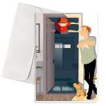 Ευχετήρια Κάρτα Μπαμπάς και Γιος