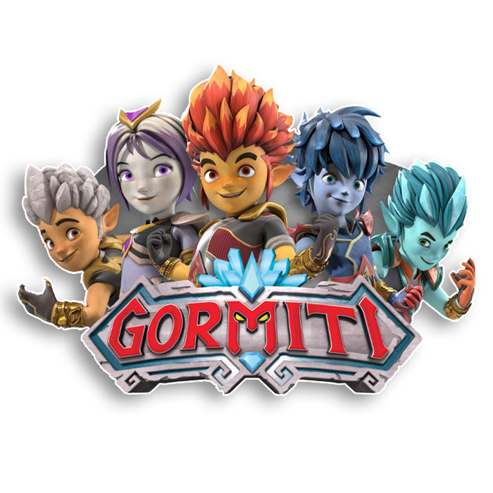 Ξύλινο διακοσμητικό Mαχητές Gormiti