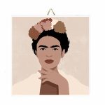 Καδράκι Frida Kahlo