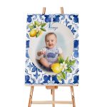 Καμβάς Βάπτισης Mediterranean Λεμόνι