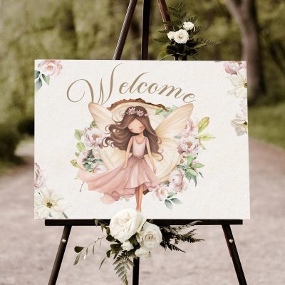 Καμβάς Βάπτισης Welcome - Νεραϊδοχώρα